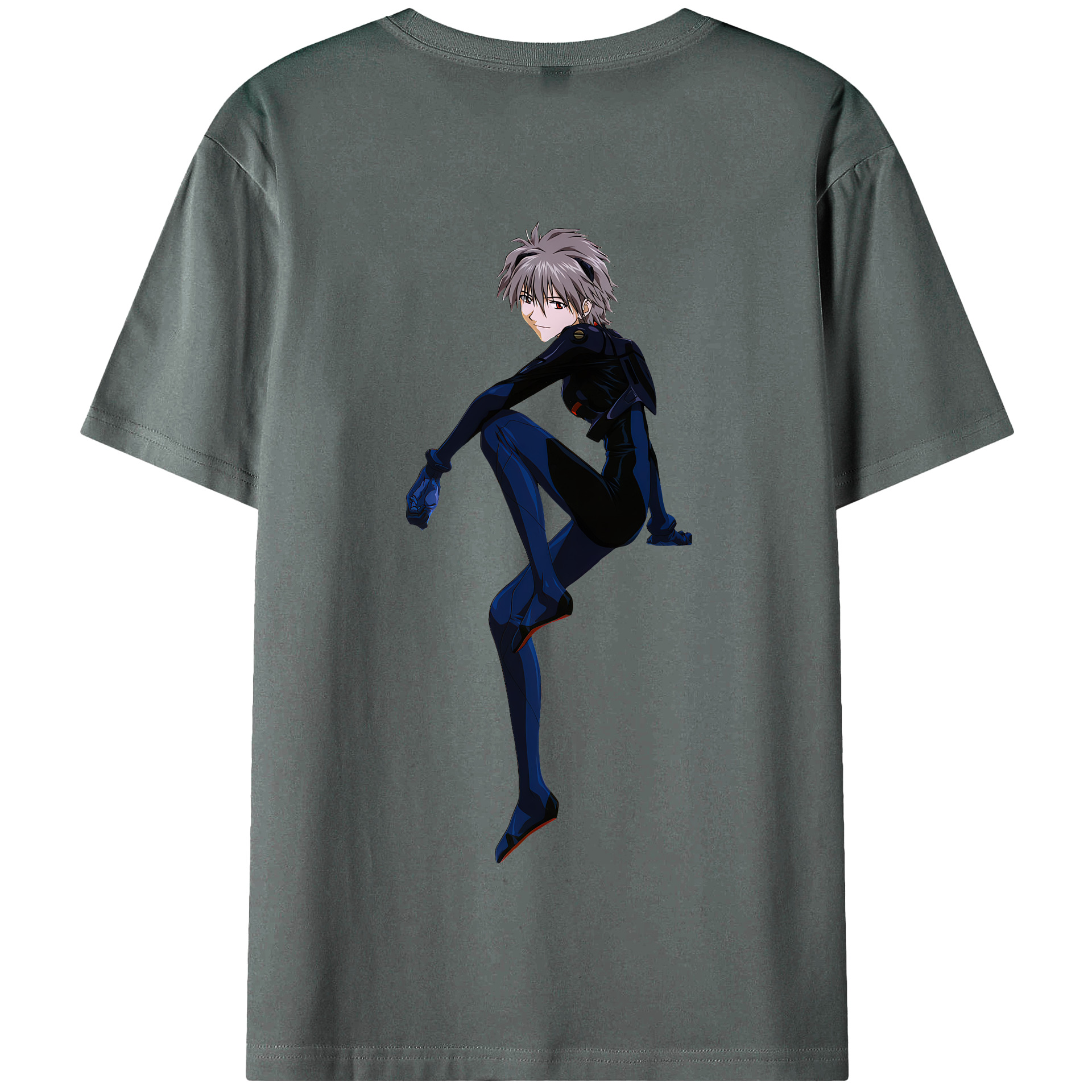 （画像用） EVA 新世紀エヴァンゲリオン 綿100％半袖Tシャツ（背面プリント）